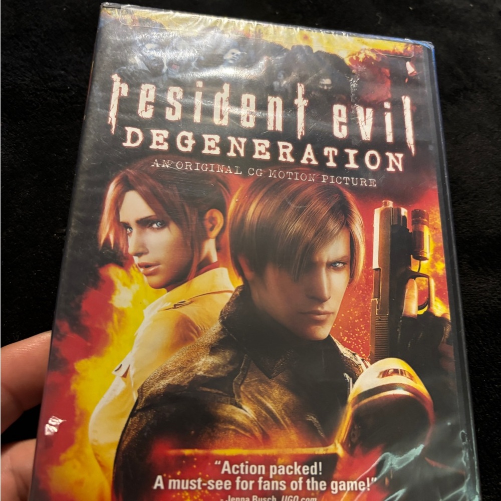 Resident Evil: Degeneration DVD Movie New Factory